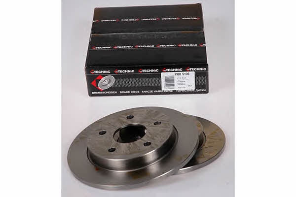 Protechnic PRD5106 Rear brake disc, non-ventilated PRD5106