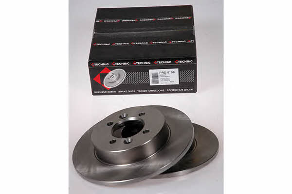 Protechnic PRD5109 Rear brake disc, non-ventilated PRD5109