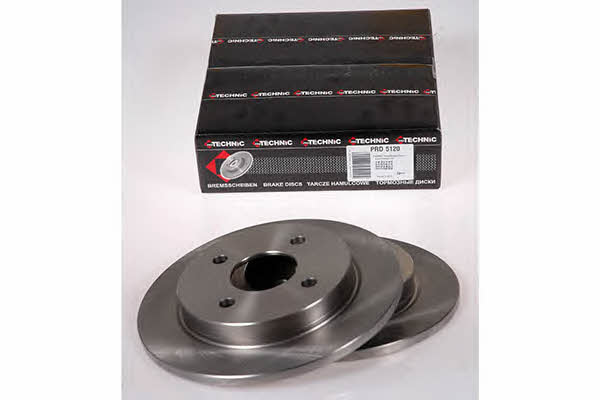 Protechnic PRD5120 Rear brake disc, non-ventilated PRD5120