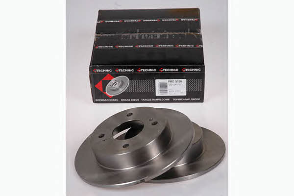 Protechnic PRD5156 Rear brake disc, non-ventilated PRD5156