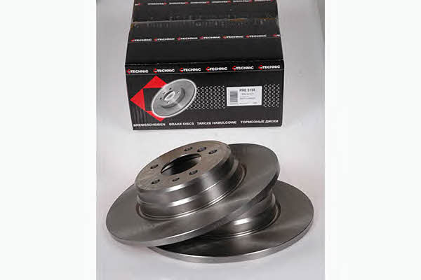Protechnic PRD5158 Rear brake disc, non-ventilated PRD5158