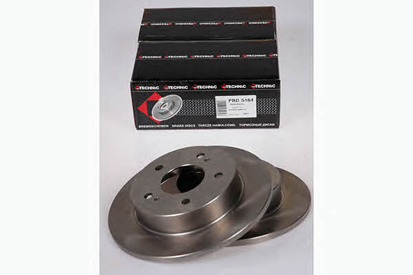 Protechnic PRD5164 Rear brake disc, non-ventilated PRD5164
