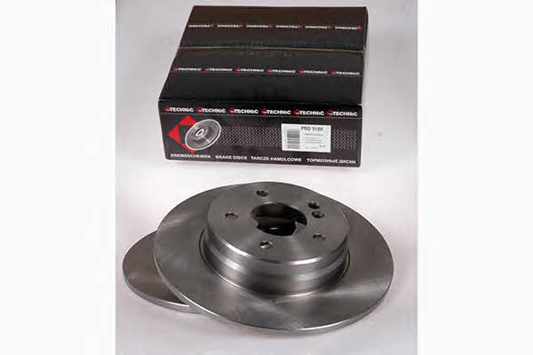 Protechnic PRD5189 Rear brake disc, non-ventilated PRD5189