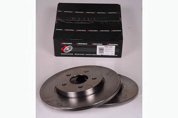 Protechnic PRD5197 Rear brake disc, non-ventilated PRD5197