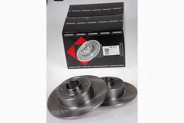 Protechnic PRD5312 Rear brake disc, non-ventilated PRD5312