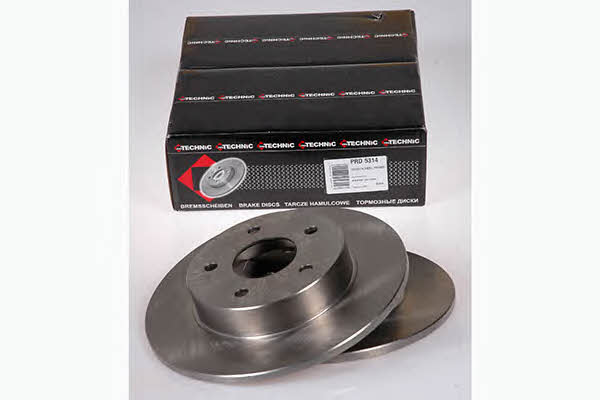 Protechnic PRD5314 Rear brake disc, non-ventilated PRD5314