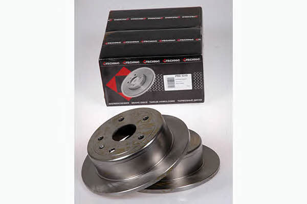 Protechnic PRD5315 Rear brake disc, non-ventilated PRD5315