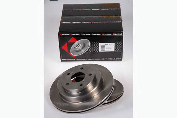 Protechnic PRD6131 Rear ventilated brake disc PRD6131