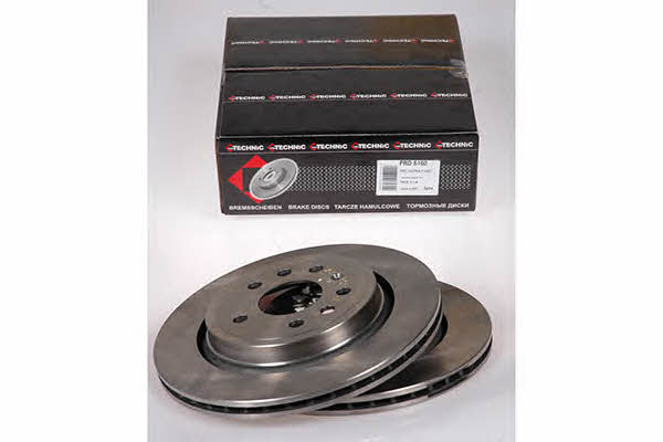 Protechnic PRD6160 Rear ventilated brake disc PRD6160