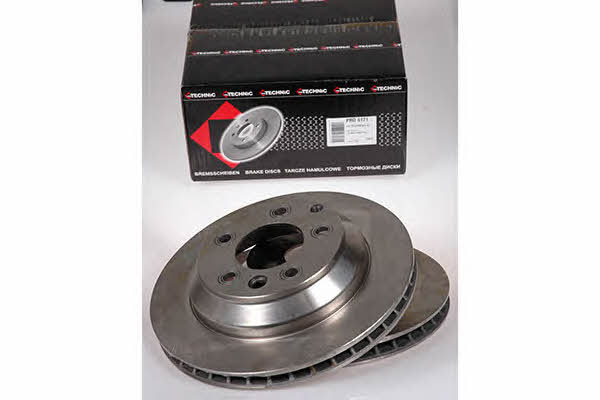 Protechnic PRD6171 Rear ventilated brake disc PRD6171