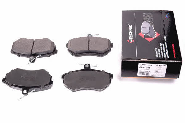 Protechnic PRP0006 Brake Pad Set, disc brake PRP0006