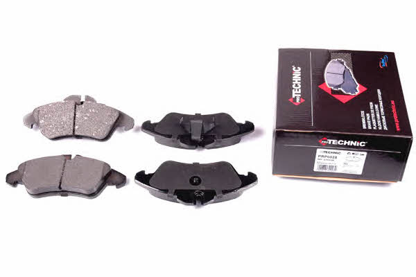 Protechnic PRP0028 Brake Pad Set, disc brake PRP0028