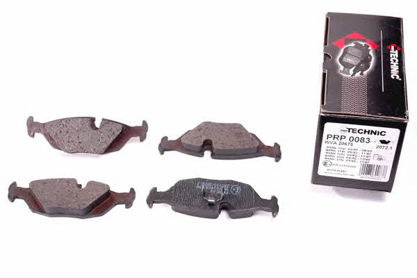 Protechnic PRP0083 Brake Pad Set, disc brake PRP0083