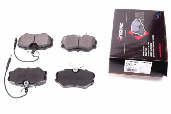 Protechnic PRP0108 Brake Pad Set, disc brake PRP0108