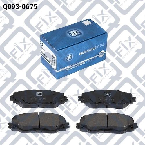 Q-fix Q093-0675 Brake Pad Set, disc brake Q0930675