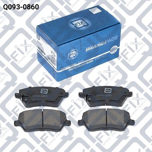 Q-fix Q093-0860 Brake Pad Set, disc brake Q0930860