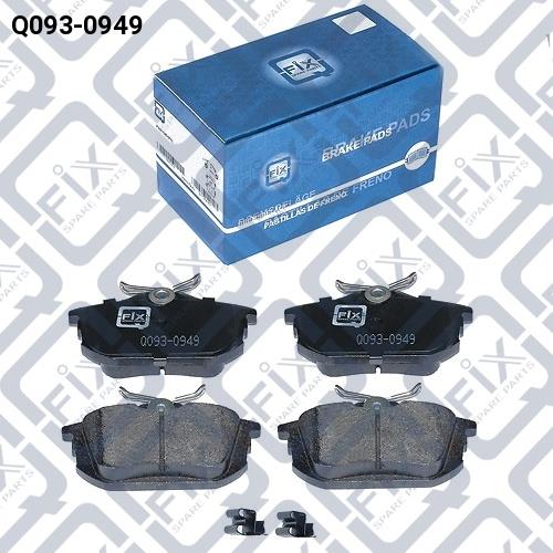 Q-fix Q093-0949 Brake Pad Set, disc brake Q0930949