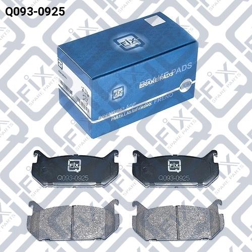 Q-fix Q093-0925 Brake Pad Set, disc brake Q0930925