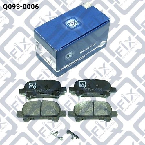 Q-fix Q093-0006 Brake Pad Set, disc brake Q0930006