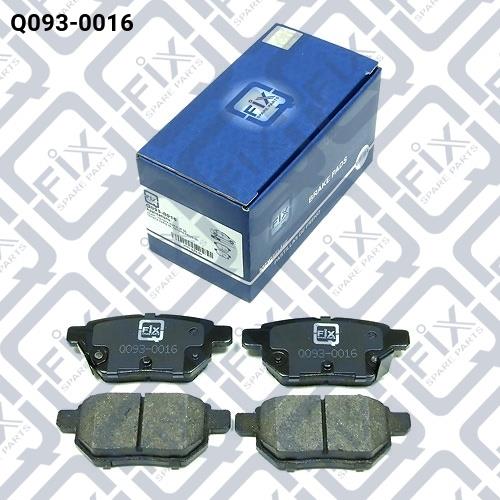 Q-fix Q093-0016 Brake Pad Set, disc brake Q0930016
