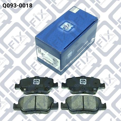 Q-fix Q093-0018 Brake Pad Set, disc brake Q0930018