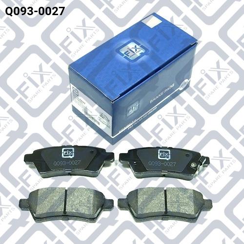 Q-fix Q093-0027 Brake Pad Set, disc brake Q0930027