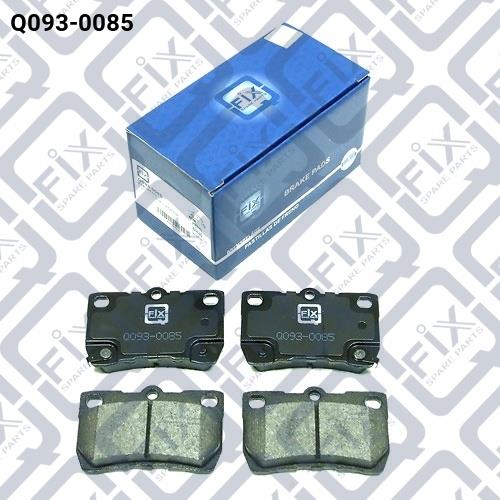 Q-fix Q093-0085 Brake Pad Set, disc brake Q0930085