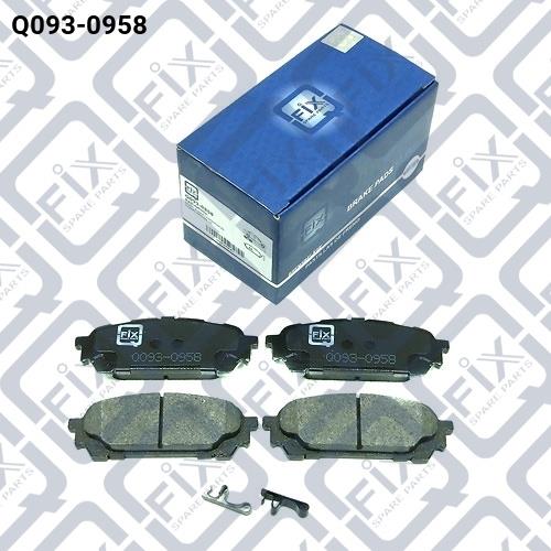 Q-fix Q093-0958 Brake Pad Set, disc brake Q0930958