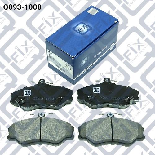 Q-fix Q093-1008 Brake Pad Set, disc brake Q0931008