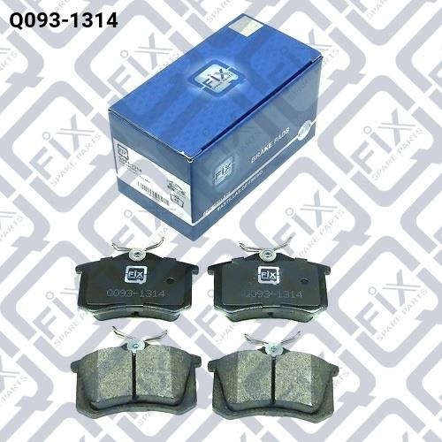 Q-fix Q093-1314 Brake Pad Set, disc brake Q0931314