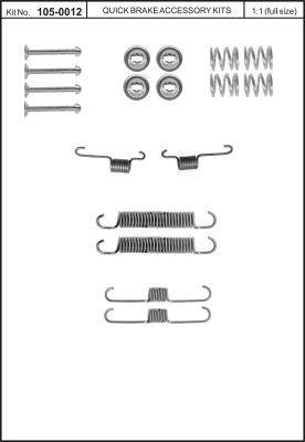 Buy Quick brake 105-0012 at a low price in United Arab Emirates!
