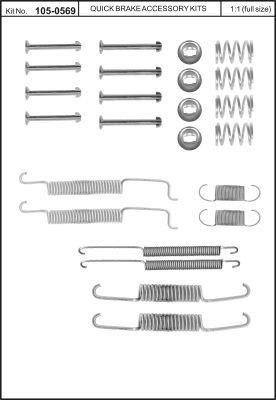 Buy Quick brake 1050569 – good price at EXIST.AE!