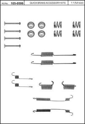 Buy Quick brake 105-0599 at a low price in United Arab Emirates!