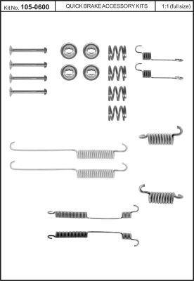 Buy Quick brake 105-0600 at a low price in United Arab Emirates!