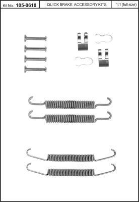 Buy Quick brake 1050610 – good price at EXIST.AE!