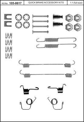 Buy Quick brake 105-0617 at a low price in United Arab Emirates!