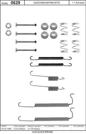 Buy Quick brake 1050629 – good price at EXIST.AE!