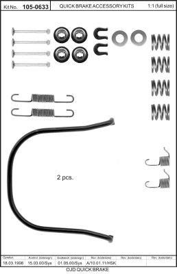 Buy Quick brake 105-0633 at a low price in United Arab Emirates!