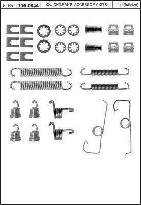 Buy Quick brake 105-0644 at a low price in United Arab Emirates!
