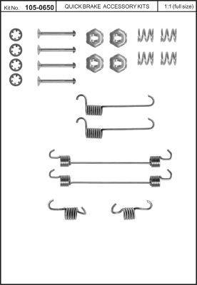 Buy Quick brake 1050650 – good price at EXIST.AE!