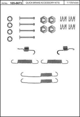 Buy Quick brake 105-0673 at a low price in United Arab Emirates!