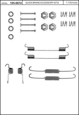 Buy Quick brake 105-0674 at a low price in United Arab Emirates!