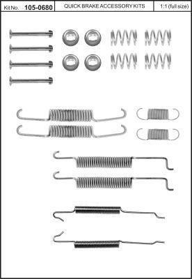 Buy Quick brake 1050680 – good price at EXIST.AE!