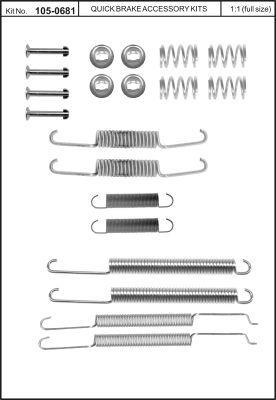 Buy Quick brake 1050681 – good price at EXIST.AE!