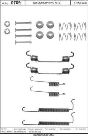 Buy Quick brake 1050709 – good price at EXIST.AE!