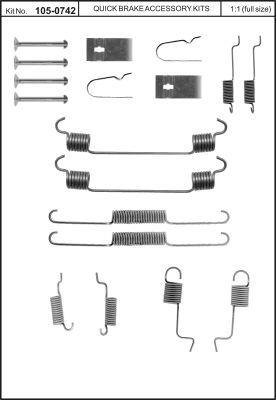 Buy Quick brake 105-0742 at a low price in United Arab Emirates!