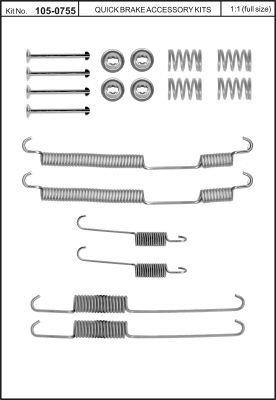 Buy Quick brake 105-0755 at a low price in United Arab Emirates!