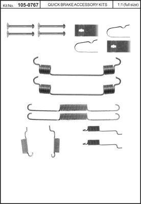Buy Quick brake 1050767 – good price at EXIST.AE!