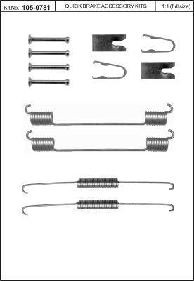 Buy Quick brake 105-0781 at a low price in United Arab Emirates!