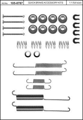 Buy Quick brake 105-0787 at a low price in United Arab Emirates!